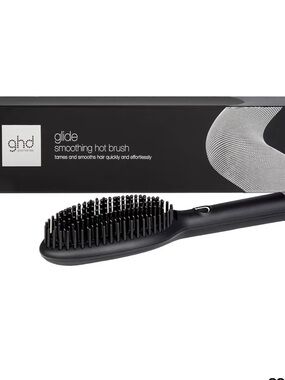 ghd Glide Smoothing Hot Brush in Black
